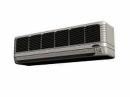 Wall split air conditioner 3d model preview