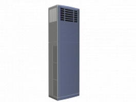Floor standing aircon air conditioner 3d model preview