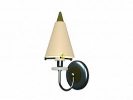 Cone wall light 3d preview
