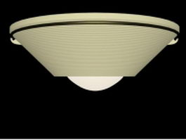 Modern ceiling light fixtures design 3d model preview