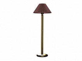Traditional floor lamp 3d model preview