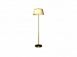 Fabric floor lamp 3d preview