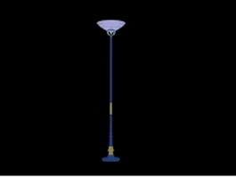 Modern torchiere floor lamp 3d preview
