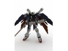 Crossbone Gundam X-1 Full Cloth 3d model preview