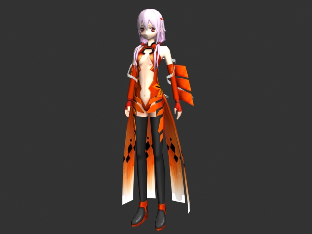 Download Inori Yuzuriha, Singer Of Egoist From Guilty Crown Anime