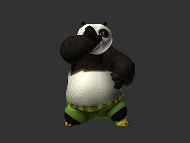 Kung Fu Panda Characters 3d model 3ds Max files free download - modeling 36396 on CadNav