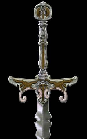 Sword of the Apocalypse Rider 3d rendering