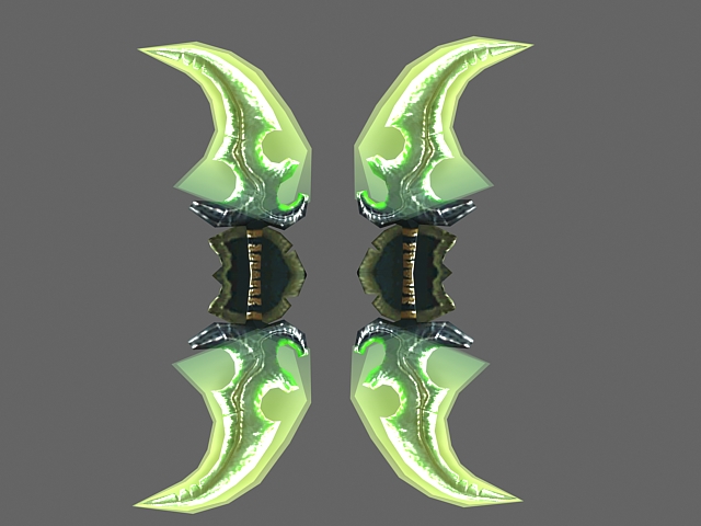 Warglaive Of Azzinoth Weapon 3d rendering