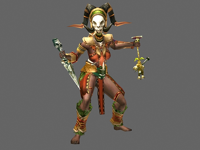 witch doctor diablo 3 cosplay