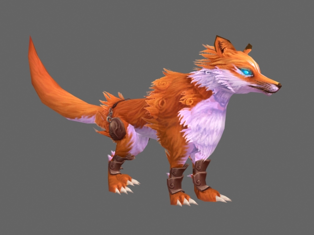 Animated fox 3d model - CadNav