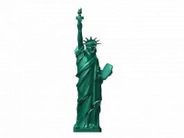 Statue of Liberty 3d model preview