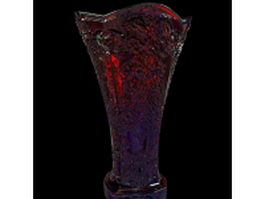 Art glass vase 3d model preview