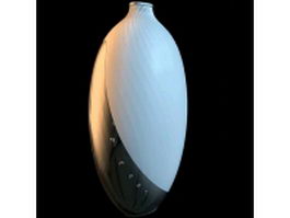 Rotund bottle vase 3d model preview