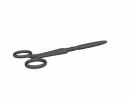 Locking scissor forceps 3d model preview