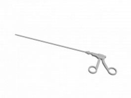 Laproscopic surgical instrument 3d model preview