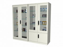 Medicine cabinets 3d model preview