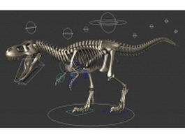 Tyrannosaurus Rex Skeleton 3d model preview