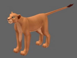 Nala lion king 3d preview
