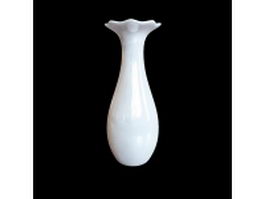 Japanese porcelain vase 3d model preview