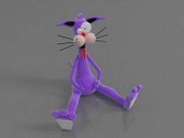 Cartoon toy cat 3d preview