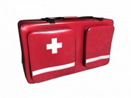 Large first aid kit 3d model preview