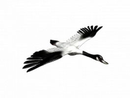 Wild goose 3d model preview