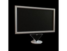 LCD monitor 3d model preview