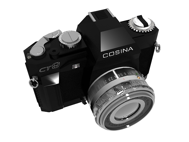Cosina camera 3d rendering