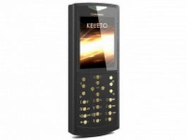 Gresso mobile phone 3d model preview