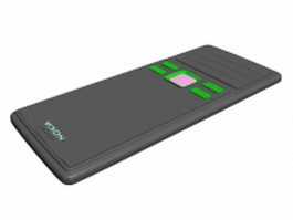 Nokia 6300 mobile telephone 3d model preview