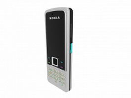 Nokia cell phone 3d model preview