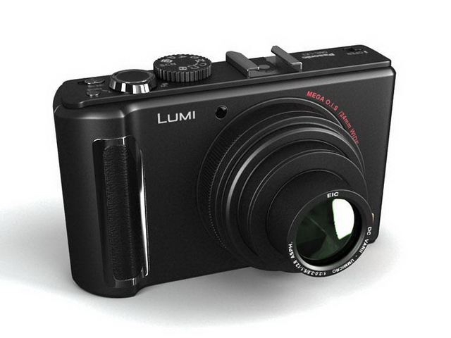 Panasonic Lumix digital camera 3d rendering