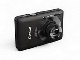 Canon Digital IXUS 100 IS 3d model preview