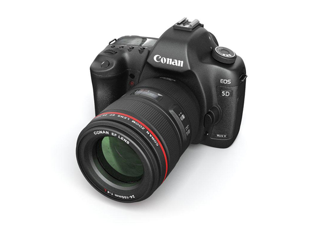 Canon EOS 5D Mark II 3d rendering