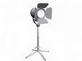 Tripod photography lighting 3d model preview