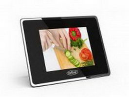 Belling digital cookbook 3d model preview