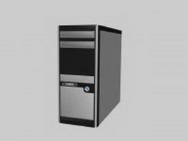 Tower PC 3d model preview