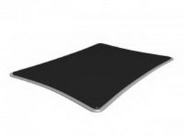 Fabric-surface mousepad 3d model preview