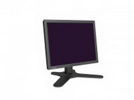 ViewSonic LCD monitor 3d model preview