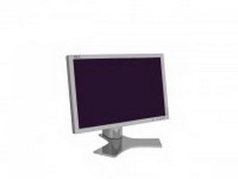NEC MultiSync monitor 3d model preview
