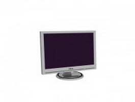 Philips LCD monitor 3d model preview