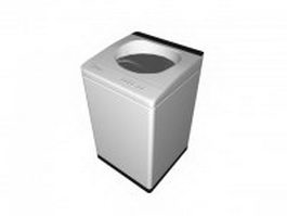 Midea portable washing machine 3d model preview