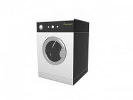 Panasonic washing machine 3d model preview