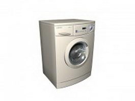 Samsung washer and dryer 3d model preview