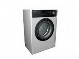 Samsung electric dryer 3d model preview