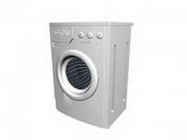 Whirlpool clothes washer 3d model preview