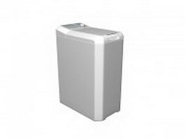 Portable dryer machine 3d model preview