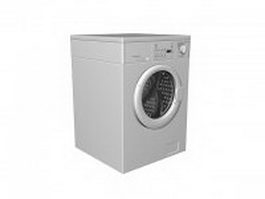 Clothes washers and dryer 3d model preview