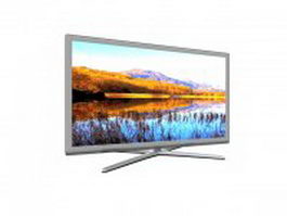 Flat screen LCD TV 3d model preview