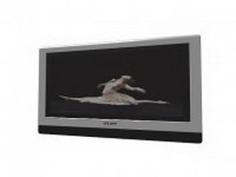 Philips wall mounted tv 3d model preview
